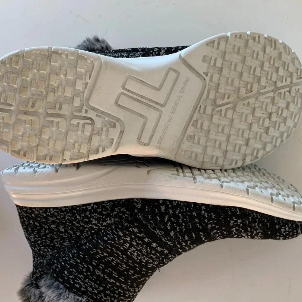 TELIC Women's Apres-Ski Recovery Comfort Boots 510 Granite Size 9 Vegan Friendly - Picture 8 of 10